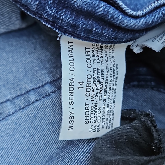 GV Gloria Vanderbilt Amanda jeans 14 Short - Picture 5 of 5